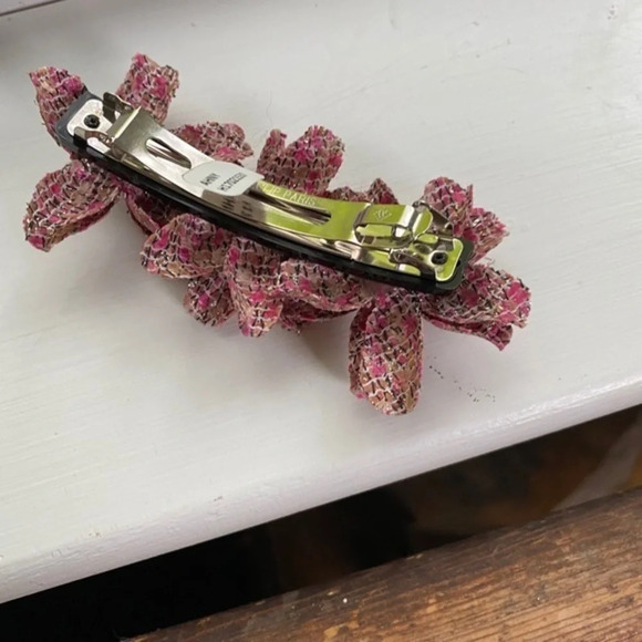 Jennifer Behr  Pink Embellished Hair Barrette - Picture 4 of 10